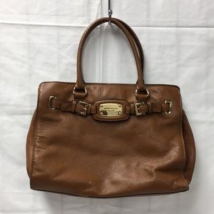Michael Kors Brown Leather Tote